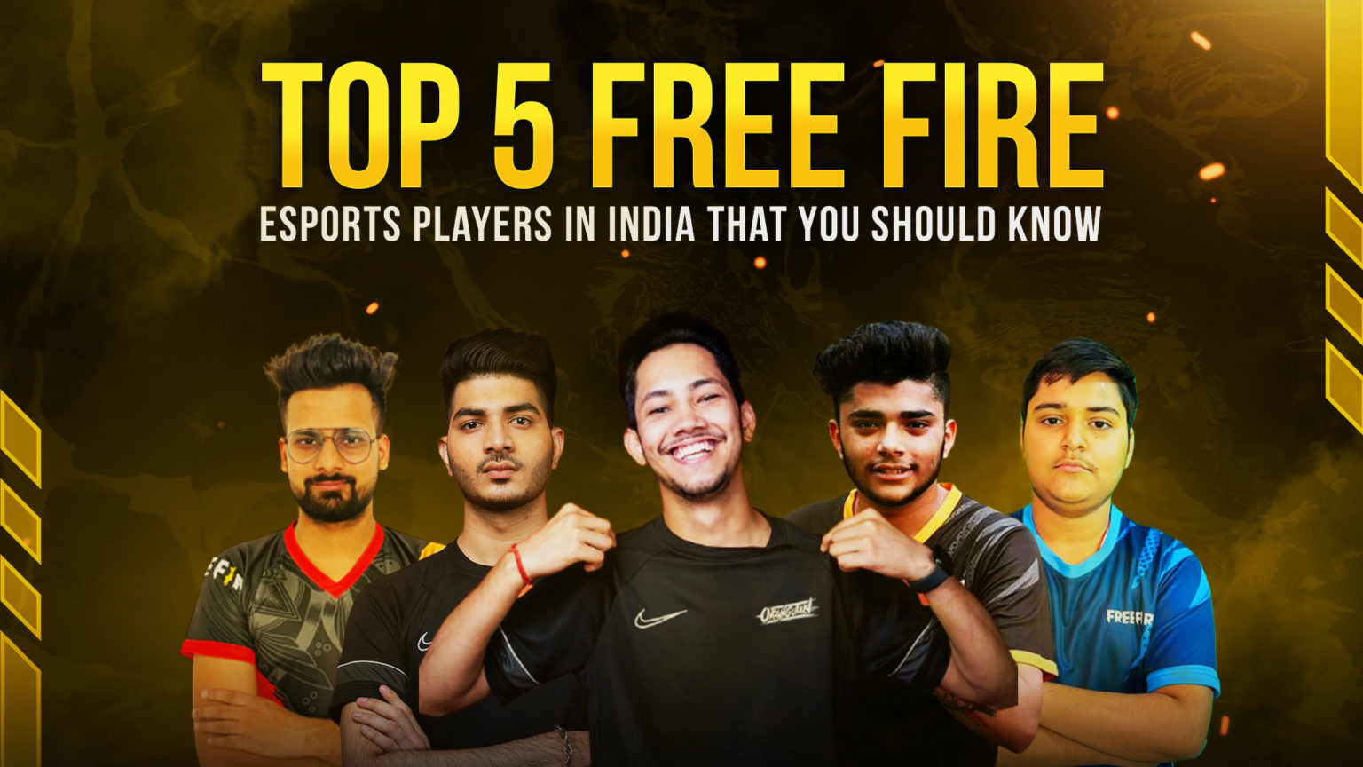 Top 5 Best Free Fire Esports Players in India That You Should Know