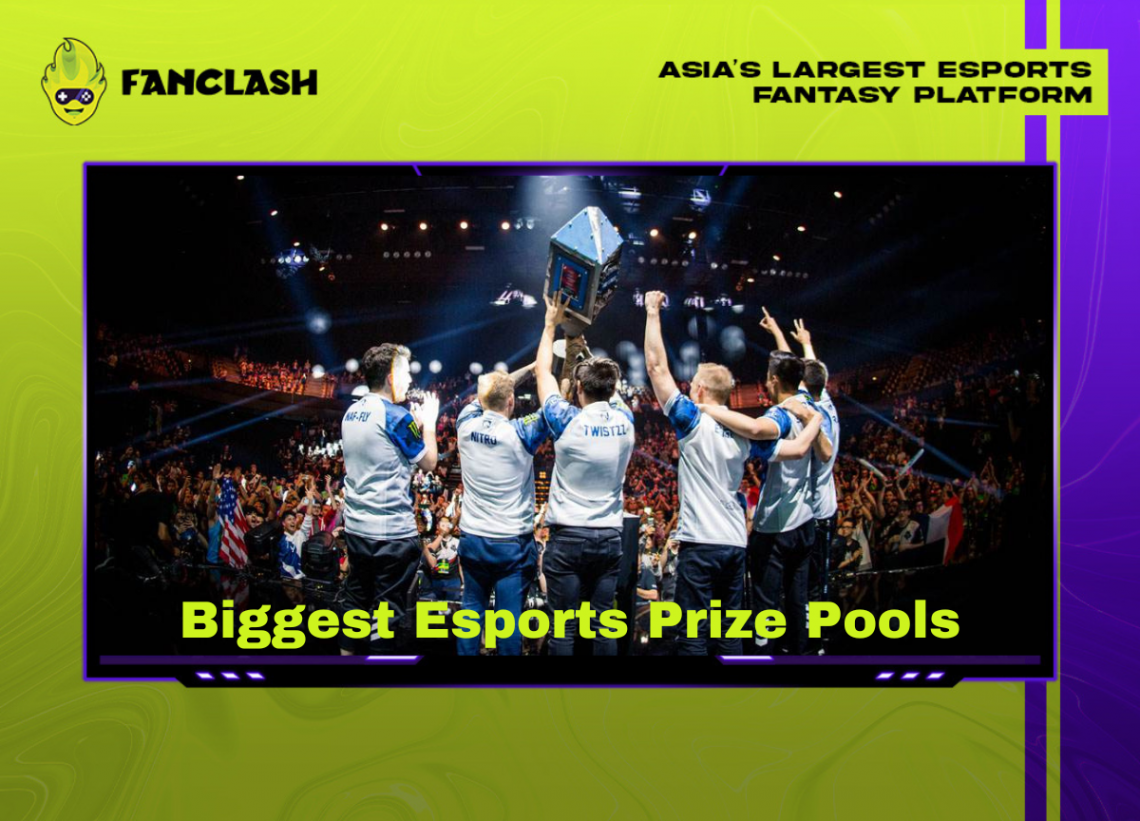 Top 7 Biggest Esports Prize Pools that will Blow Your Mind